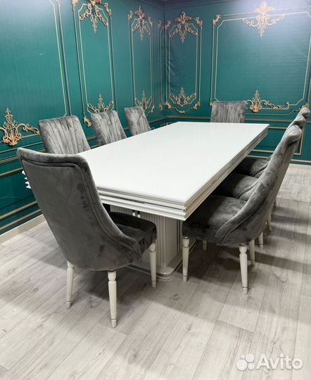 Стол со стульями в наличии\оплата при получении