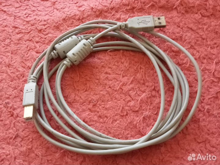 Кабель USB-A/USB-B