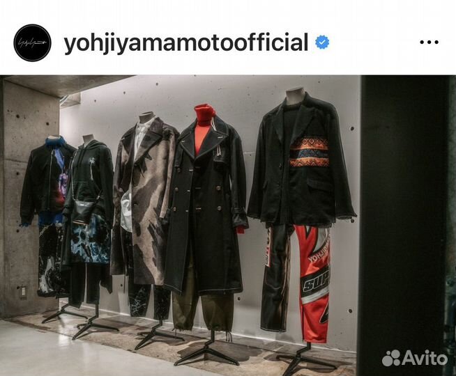 Пальто Yamamoto