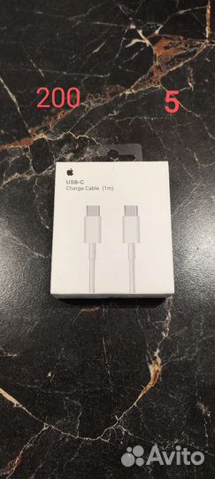 Кабель Apple Type-C Lightning 1м