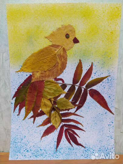 Осенняя аппликация