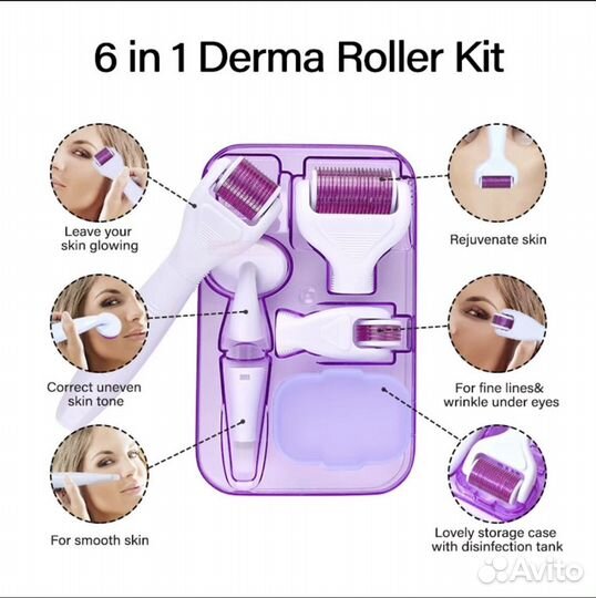 Мезоролики для лица. Массажные ролики