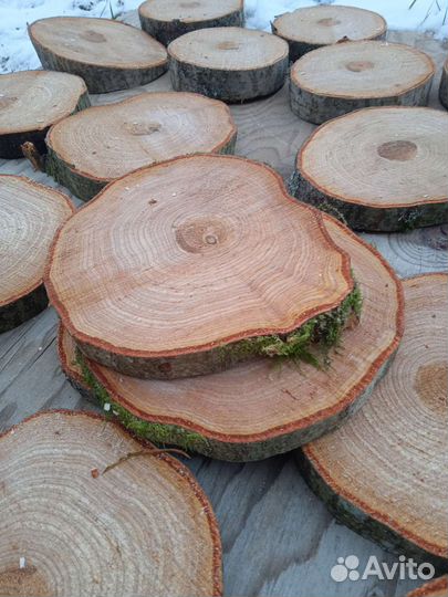 Спилы и слэбы дерева