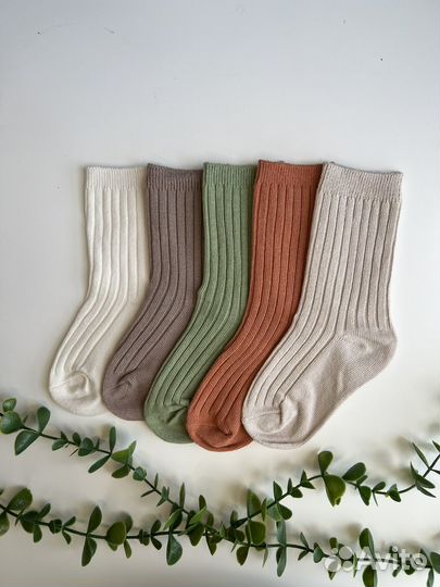 Носки детские для девочки и для мальчика 5 пар