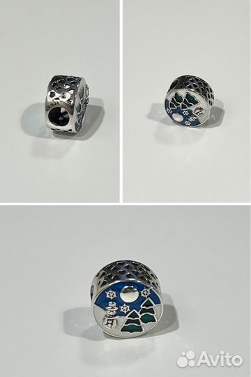 Новогодние шармы для браслета