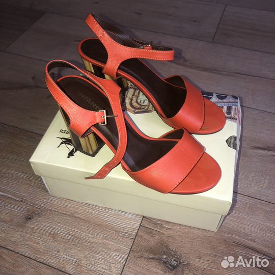 Босоножки женские 36 размер бу летние кожаные