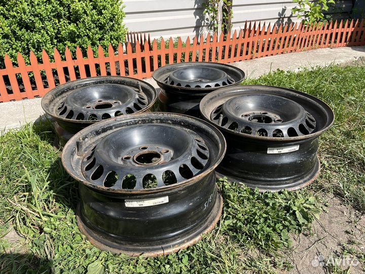 Оригинальные штампованные диски мерседес 6,5Jx15