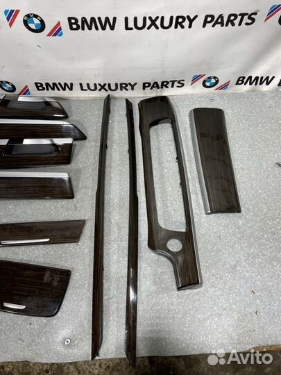 Декоративные планки в салоне. Bmw 7 F01 N63B44