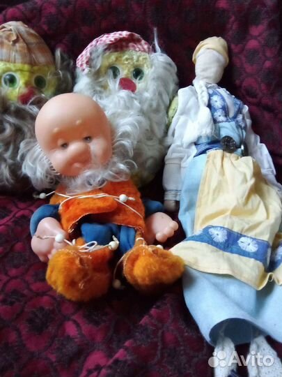 Гном,домовой советские, куклы