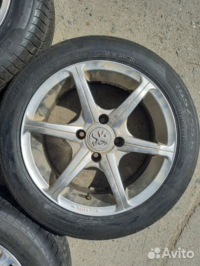 Диски легкосплавные на Пежо 15