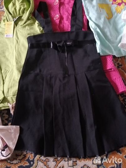 Вещи пакетом на девочку 134-146 с обувью