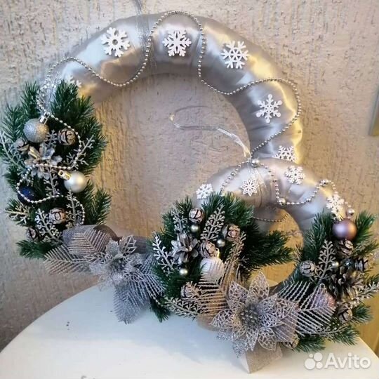 Венок новогодний, рождественский