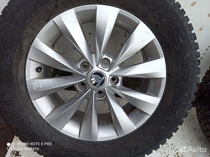 Литой диск R16 (Skoda Karoq)