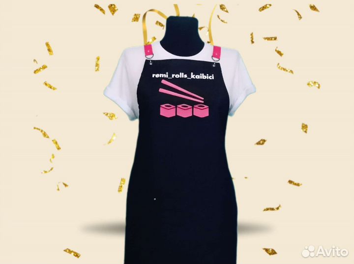 Фартуки с логотипом для продавцов