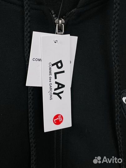 Зип худи Comme des garcons play CDG