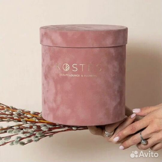 Коробка бархатная опт