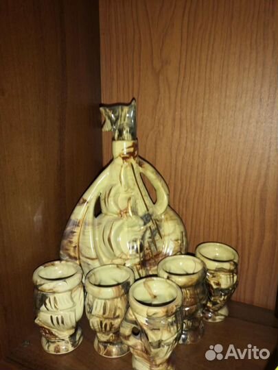 Набор для вина керамика