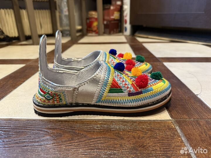 Национальные марокканские тапки (р.37) новые