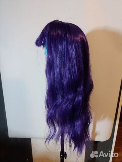 Парик фиолетовый