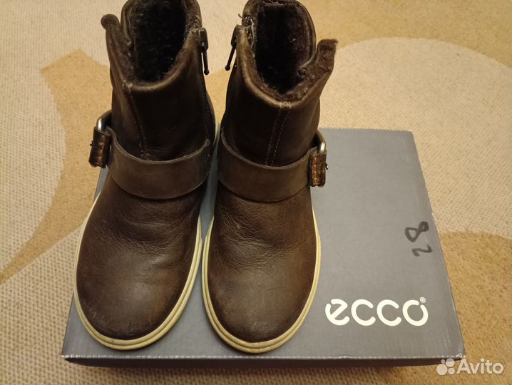 Полусапожки Ecco р. 28