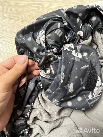 Зимний конверт в санки