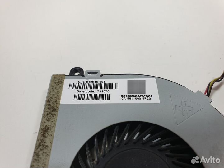 Вентилятор HP 15-AC DC28000GAF0FCC2