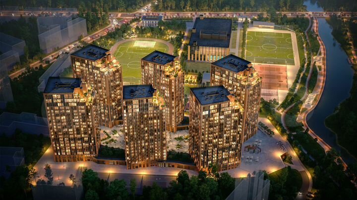 1-к. квартира, 38,4 м², 2/23 эт.