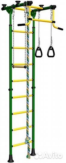 Шведская стенка (R2) Комета 2 Зелёный/жёлтый