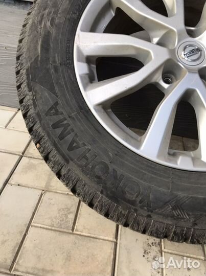 Колеса 225 65 r17 зимние Nissan X-Trail T32