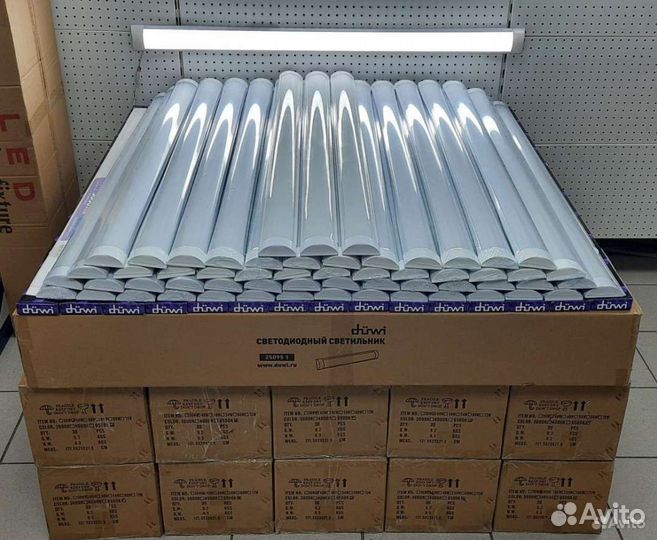 Светильники светодиодные линейные 1200мм6500к