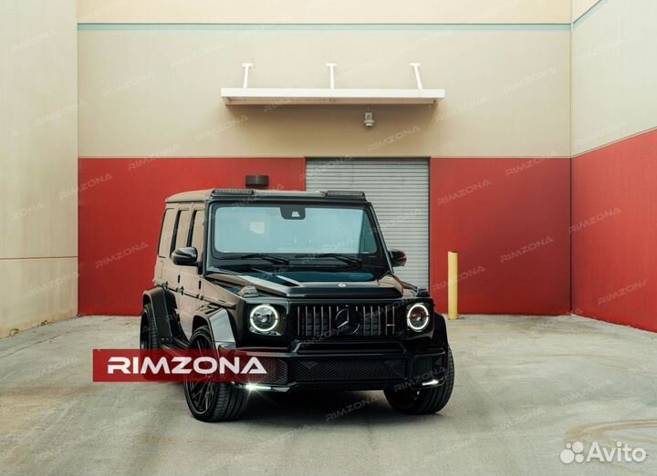 Кованые диски R22 на Mercedes