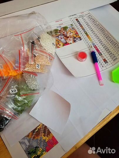 Алмазная мозаика 9д, кофе