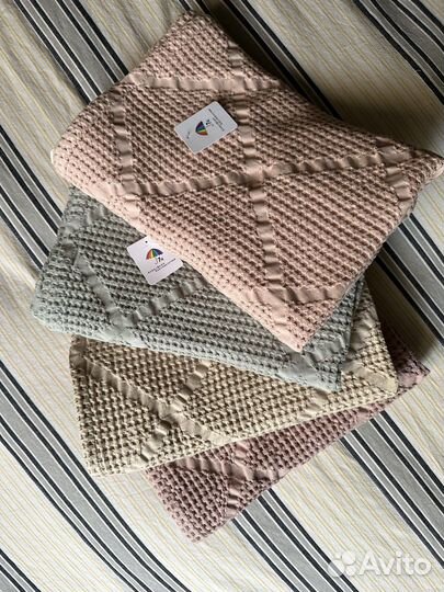 Вафельные банные полотенца 7Я