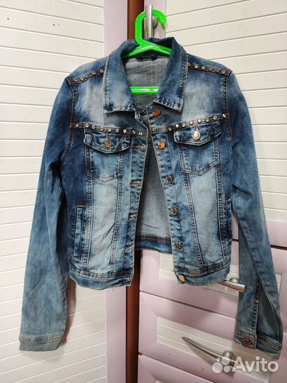 Джинсовка для девочки 146