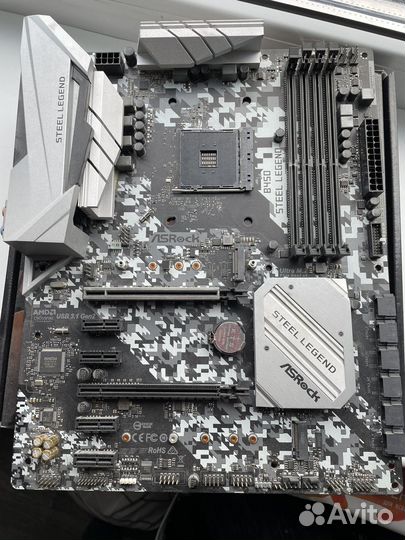 Материнская плата ASrock Steel Legend B450