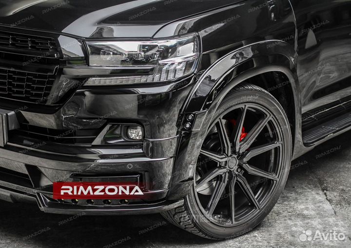 Кованые диски R22 на Toyota Land Cruiser Prado