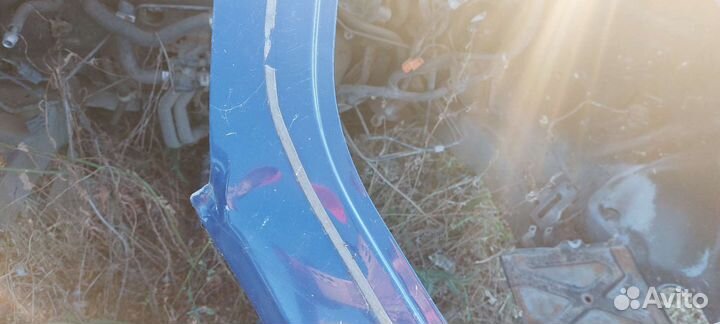 Дверь задняя левая рено логан 1