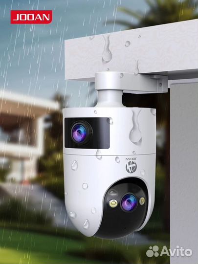 Камера видеонаблюдения wifi уличная 128гб