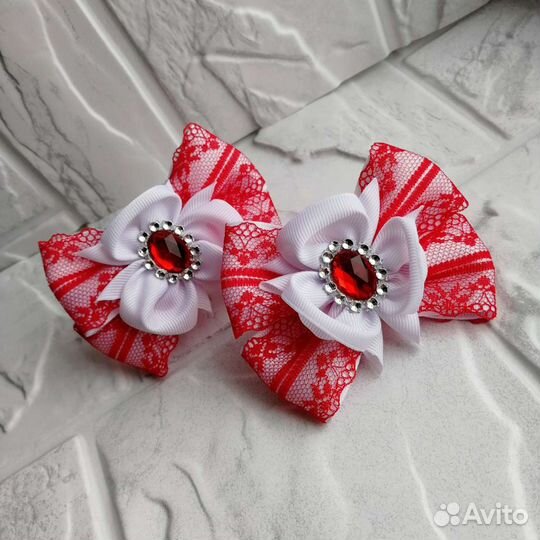 Резинка для волос, ручная работа