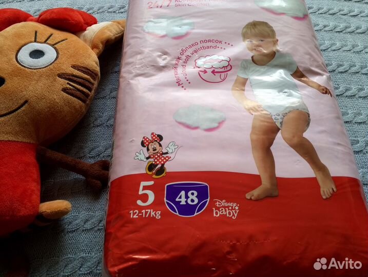 Трусики huggies 5 для девочек