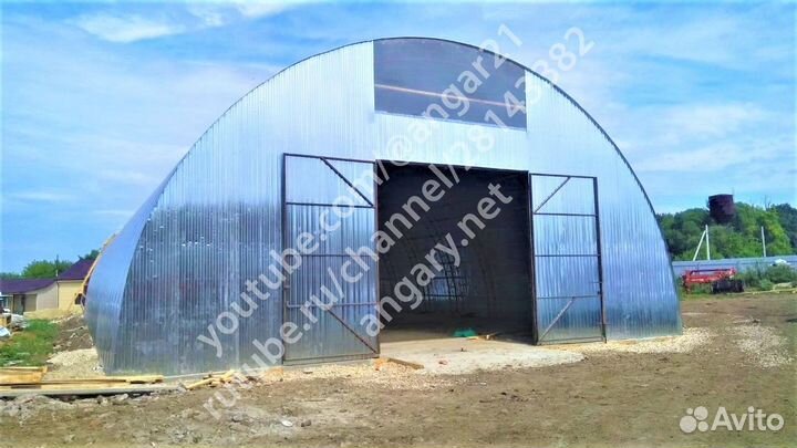 Ангар под ключ 529 м2