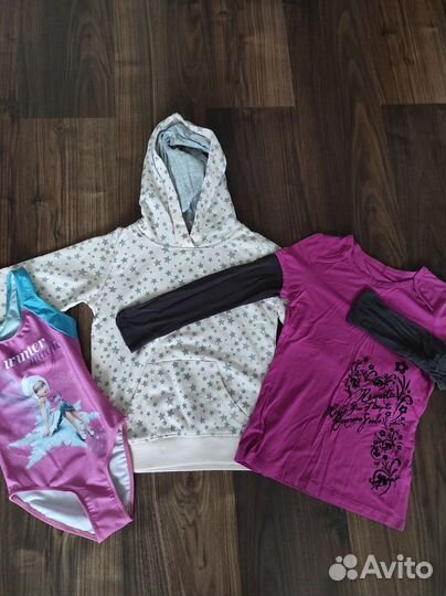 Одежда для девочки пакетом 116-122