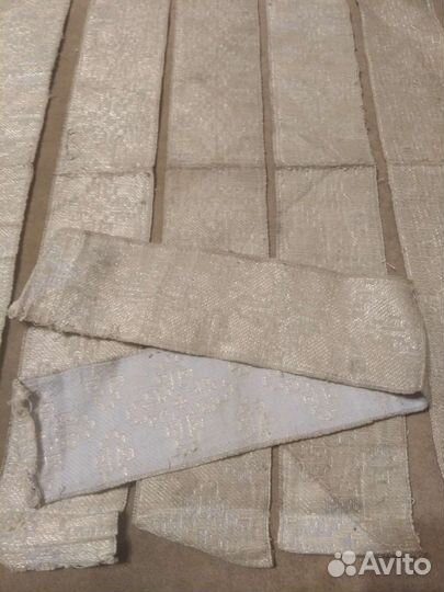 Старинные галуны, серебряная нить