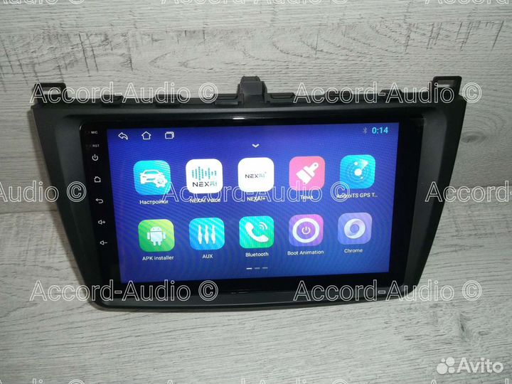 Магнитола 2DIN Mazda 3 Android GPS 2009-2014