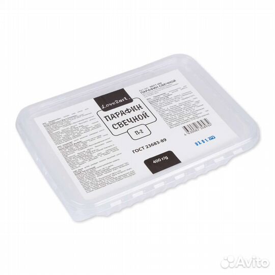 Парафин П-2 для изготовления свечей 1кг