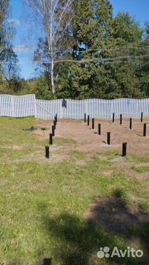 Винтовые сваи под ключ