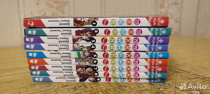 Манга Торадора Тома 1-9