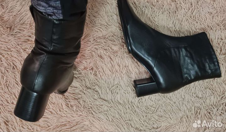 Ботинки натуральная кожа 39 размер