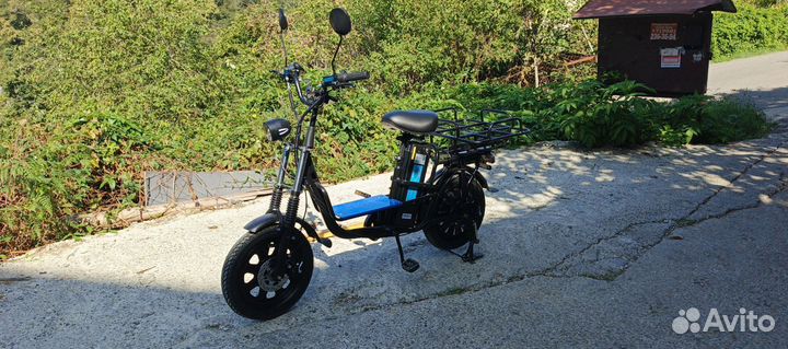 Аренда электровелосипеда 800w с 2 акб 55км/ч 10ч