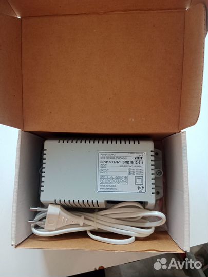 Блок питания домофона, трубка домофона, каммутатор